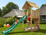 Jungle Cabin | Wooden climbing frame with slide